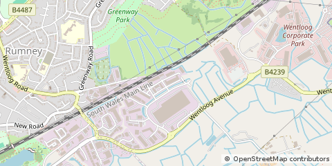 Map of Cardiff