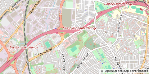 Map of Leeds