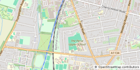 Map of Cambridge