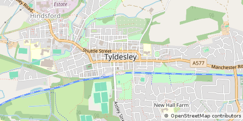 Map of Manchester