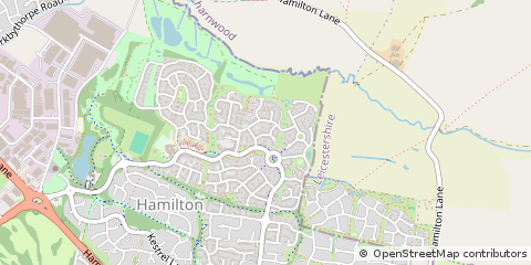 Map of Leicester