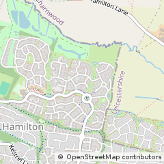 Map of Leicester