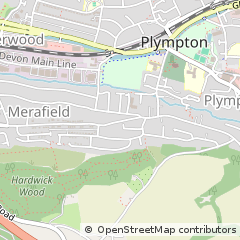 Map of Plymouth, Devon