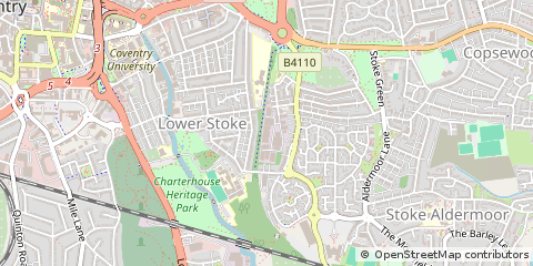 Map of Coventry