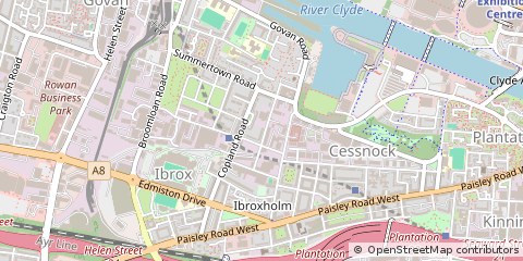 Map of Glasgow