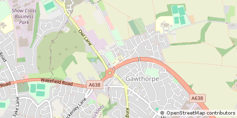 Map of Ossett