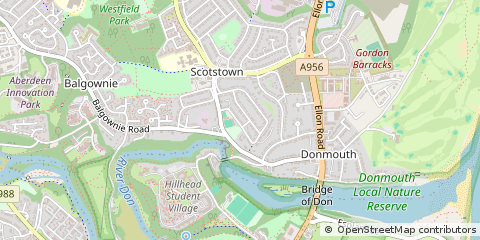 Map of Aberdeen