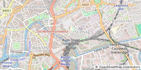 Map of Bristol