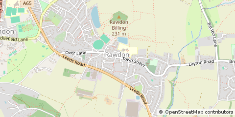 Map of Leeds