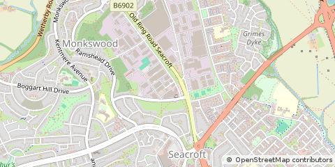 Map of Leeds