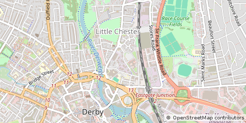 Map of Derby