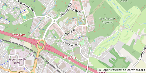Map of Fareham, Hampshire