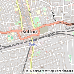 Map of Sutton
