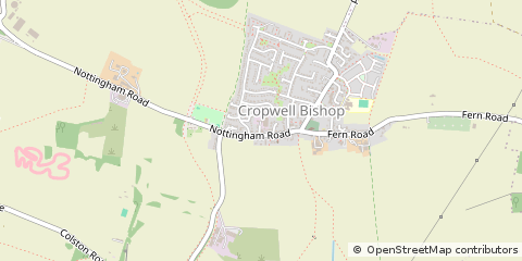 Map of Nottingham
