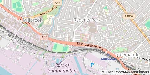 Map of Southampton
