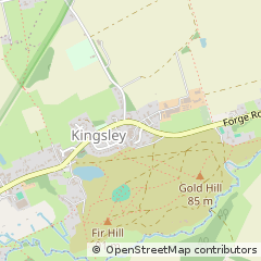 Map of Kingsley, Hampshire