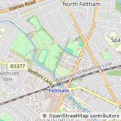 Map of Feltham