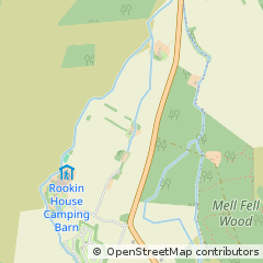 Map of Penrith, Cumbria