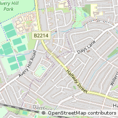 Map of Sidcup