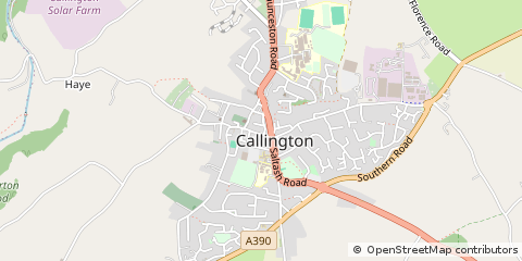 Map of Callington