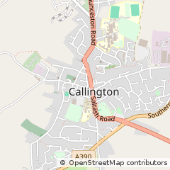 Map of Callington