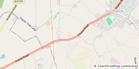 Map of Southwick, Wiltshire