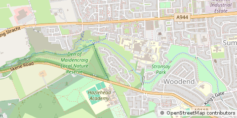Map of Aberdeen