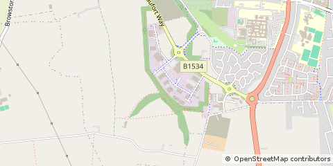 Map of Great Yarmouth, Norfolk