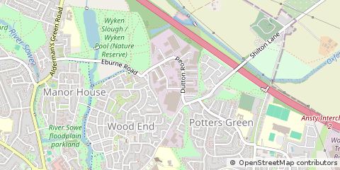 Map of Coventry