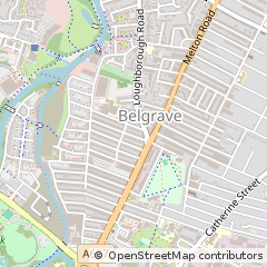 Map of Leicester