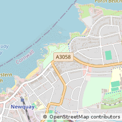Map of Cornwall