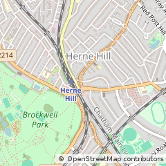 Map of London, Surrey