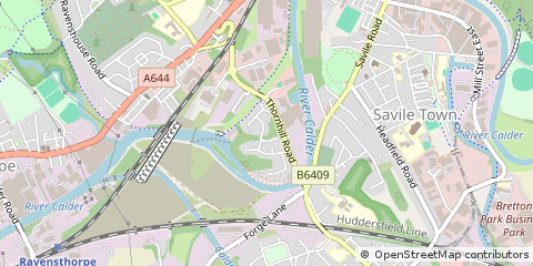 Map of Dewsbury