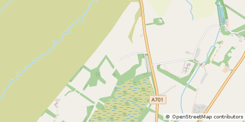 Map of Penicuik, Midlothian