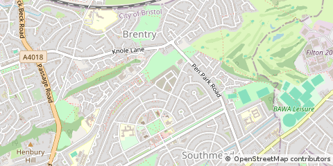 Map of Bristol