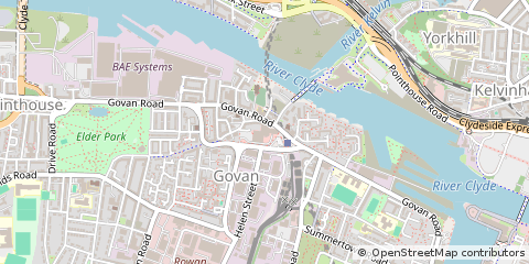 Map of Glasgow