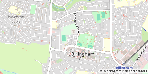 Map of Billingham