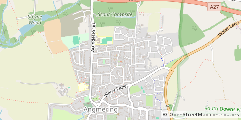 Map of Littlehampton, West Sussex