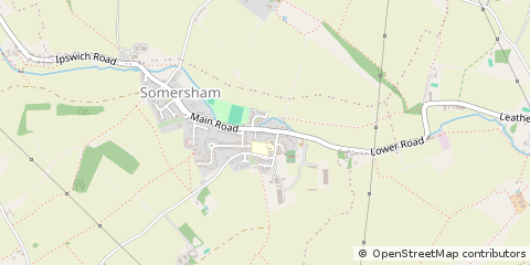 Map of Ipswich, Suffolk