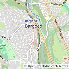 Map of MID Glamorgan