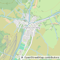 Map of Port Talbot, West Glamorgan