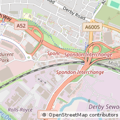 Map of Derby