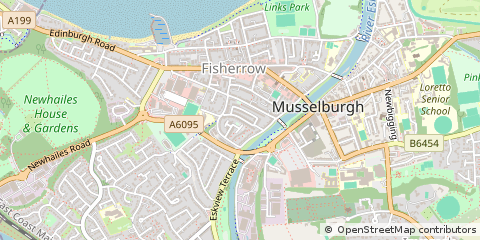 Map of Musselburgh