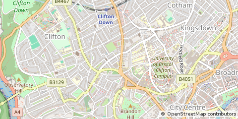 Map of Bristol