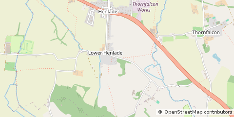 Map of Taunton