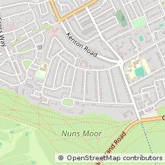 Map of Newcastle Upon Tyne