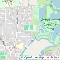 Map of Leicester