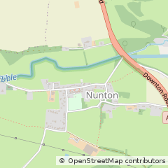 Map of Salisbury, Wiltshire