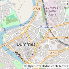 Map of Dumfries
