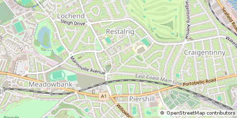 Map of Edinburgh